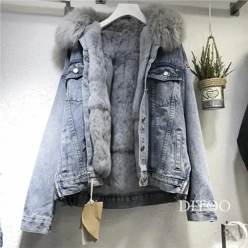 Women Denim Cost Single Breasted Button Jackets Fleece Patchwork Cardigan Pockets Outerwear Casual Warm Solid Loose Fit
Women Denim Cost Single Breasted Button Jackets Fleece Patchwork Cardigan Pockets Outerwear Casual Warm Solid Loose Fit