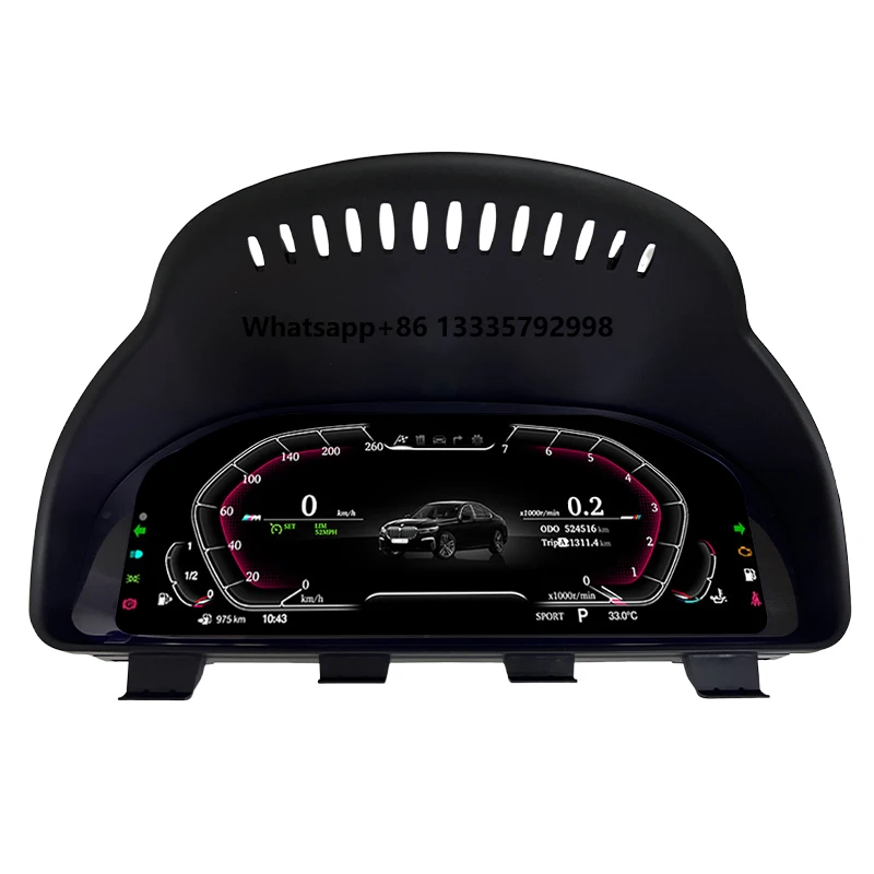 12.3 Inch Linux LCD Dashboard Speedometer for bmw5 Series F10 F11 F18 2010-2017 Digital Instrument Cluster Panel
12.3 Inch Linux LCD Dashboard Speedometer for bmw5 Series F10 F11 F18 2010-2017 Digital Instrument Cluster Panel