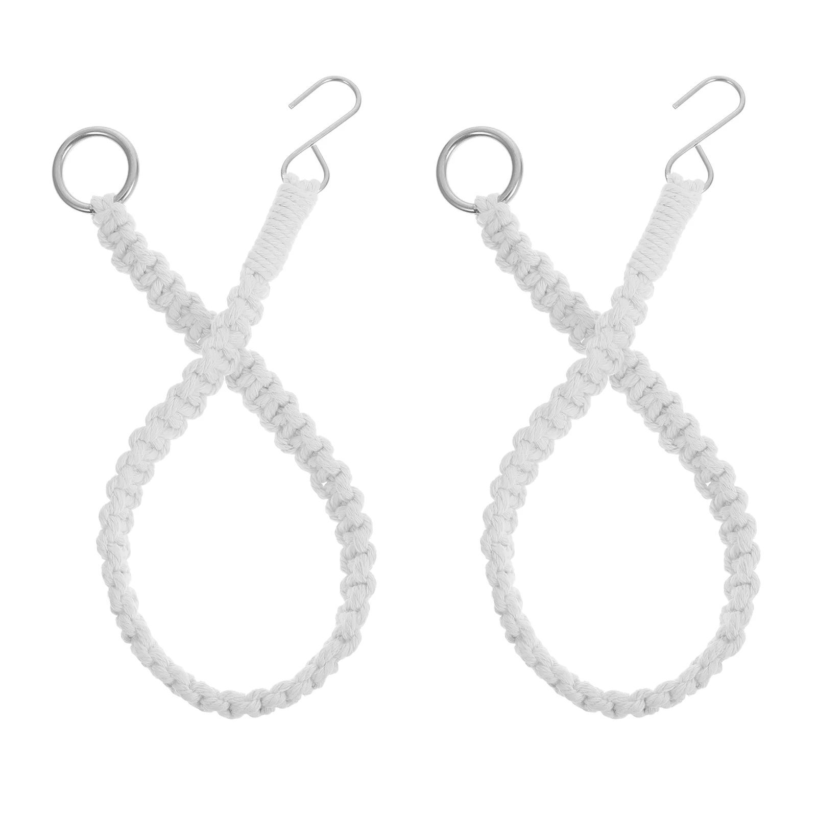 2pcs Flower Pot Sling Macrame Plant Hanger Jute Hanging Chain Indoor Crochet Cotton Rope Adjustable Length Handmade
2pcs Flower Pot Sling Macrame Plant Hanger Jute Hanging Chain Indoor Crochet Cotton Rope Adjustable Length Handmade
