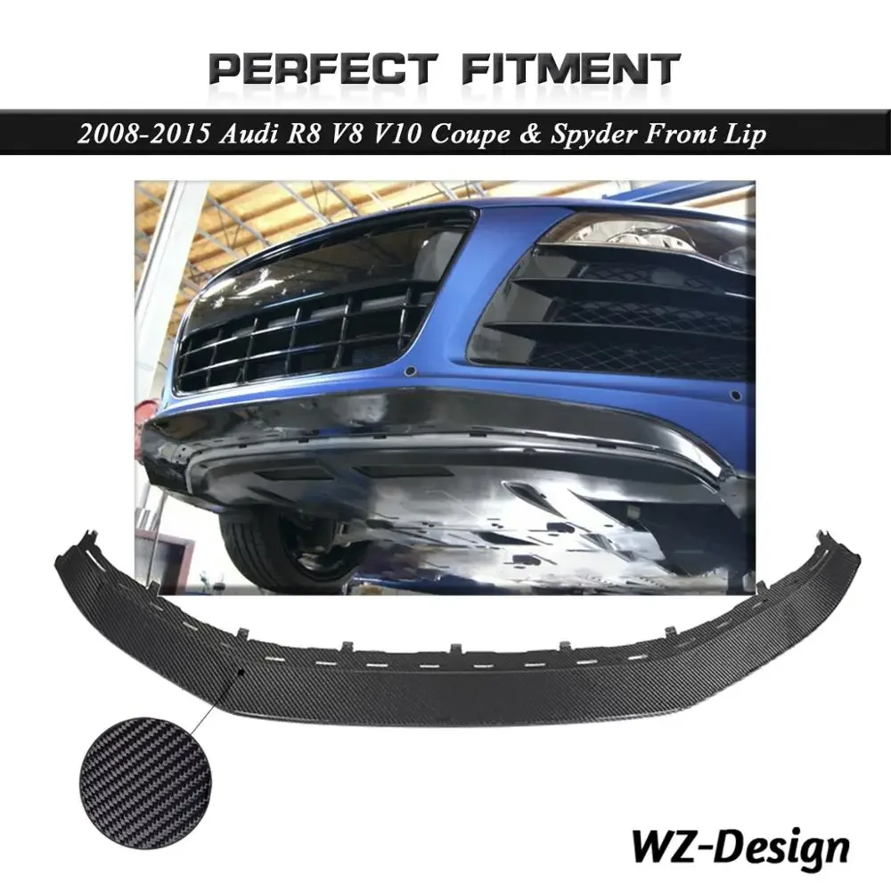 Car Accessories Dry Carbon Fiber & Carbon Fiber GR Style Front Lip Fit For 2008-2015 R8 V8 V10 Coupe & Spyder Front Bumper Lip
Car Accessories Dry Carbon Fiber & Carbon Fiber GR Style Front Lip Fit For 2008-2015 R8 V8 V10 Coupe & Spyder Front Bumper Lip