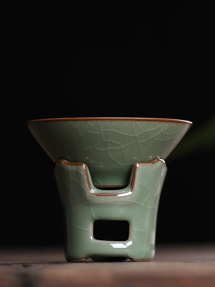 Blue Porcelain Tea Strainer Ceramic Creative Wind Stove Tea Waste Separation Tea Accessories Tea Ceremony Essential Dishware
Blue Porcelain Tea Strainer Ceramic Creative Wind Stove Tea Waste Separation Tea Accessories Tea Ceremony Essential Dishware