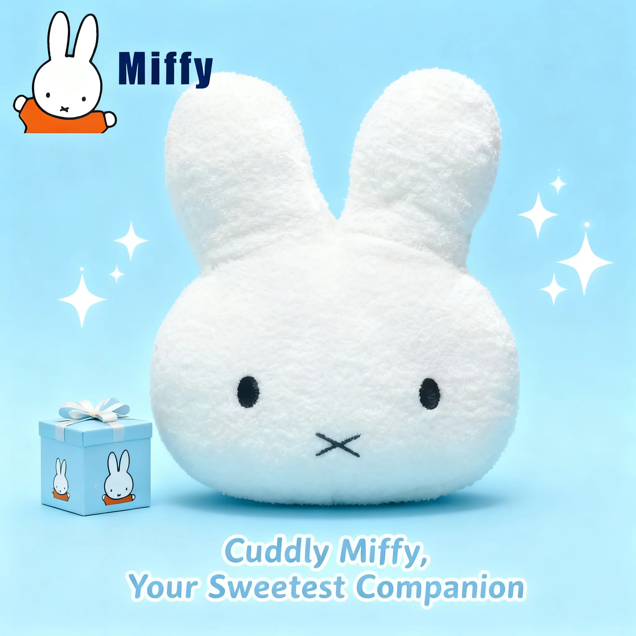 Kawaii Miffy 40CM Soft Plush Pillow Rabbit Doll Comfortable Cute Room Decoration Cartoon Body Pillow Plush Doll Girl Gift
Kawaii Miffy 40CM Soft Plush Pillow Rabbit Doll Comfortable Cute Room Decoration Cartoon Body Pillow Plush Doll Girl Gift