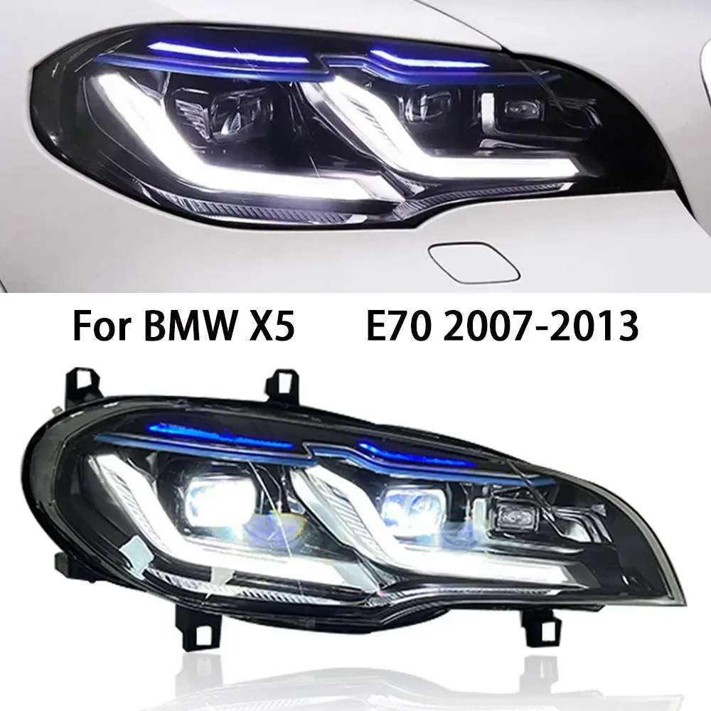 Передние фары автомобиля для BMW E70 светодиодные фары 2007-2013 фары X5 DRL указатель поворота дальнего ближнего света ангельские глазки линзы проектора
Передние фары автомобиля для BMW E70 светодиодные фары 2007-2013 фары X5 DRL указатель поворота дальнего ближнего света ангельские глазки линзы проектора