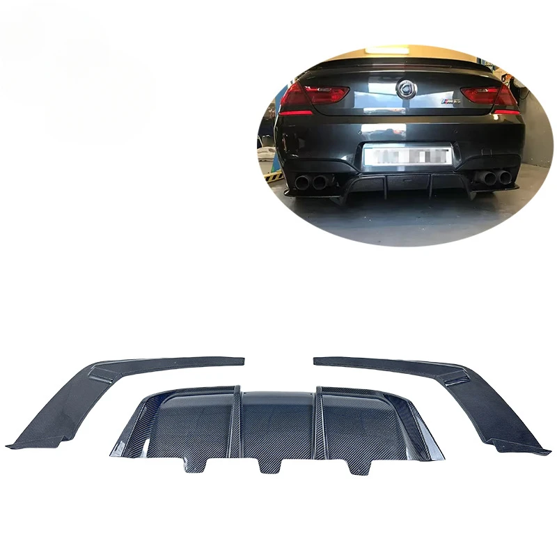 M6Rear LipVorCarbon Fiber Задний бампер Губный диффузор Спойлер для BMWF06 F12 F13
M6Rear LipVorCarbon Fiber Задний бампер Губный диффузор Спойлер для BMWF06 F12 F13
