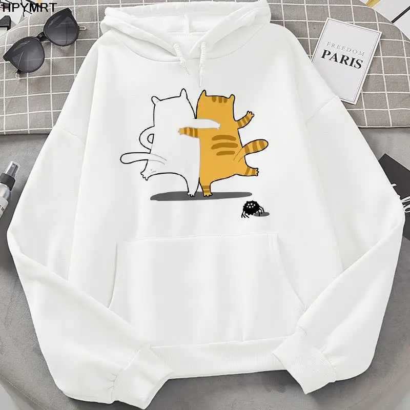 Women's Loveliness Cat Cartoon Printing Sweatshirt Harajuku long sleeves Womens Hoodie Fashion Autumn And Winter Female Clothes
Women's Loveliness Cat Cartoon Printing Sweatshirt Harajuku long sleeves Womens Hoodie Fashion Autumn And Winter Female Clothes