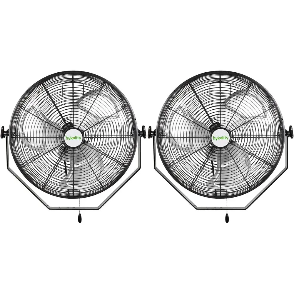 20 Inch 3-Speed Industrial Wall Fan with Sealed Motor for Barn, Garage, Workshop, and Warehouse - 2 Pack, UL Listed
20 Inch 3-Speed Industrial Wall Fan with Sealed Motor for Barn, Garage, Workshop, and Warehouse - 2 Pack, UL Listed