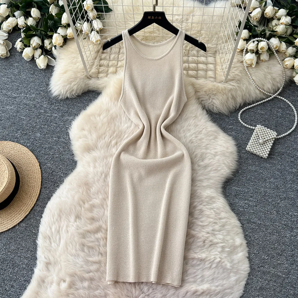 Long Dress Women Dresses Knit Vestidos Y2k Streetwear Round Neck Sleeveless Hip Wrap Elegant Slim Fit Party Night Work 2026
Long Dress Women Dresses Knit Vestidos Y2k Streetwear Round Neck Sleeveless Hip Wrap Elegant Slim Fit Party Night Work 2026