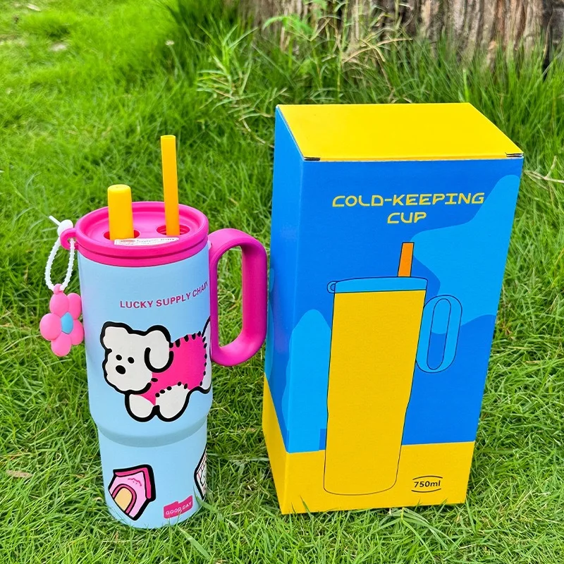 750Ml High-value Thermos Cup Large Capacity 316 Stainless Steel Tea Separation Tea Home Office Men's and Women's Straw Water Cup
750Ml High-value Thermos Cup Large Capacity 316 Stainless Steel Tea Separation Tea Home Office Men's and Women's Straw Water Cup