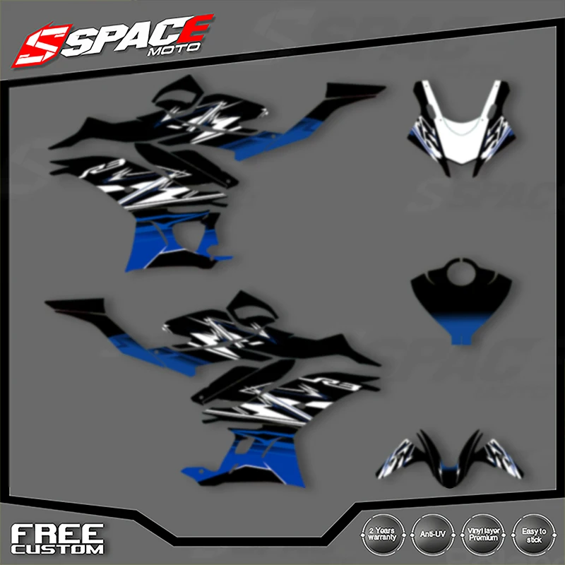 SPACE Custom Motorcycle Graphics For YAMAHA 2019 2020 2021 2022 2023 R3 Enduro Decal Stickers Kits 002
SPACE Custom Motorcycle Graphics For YAMAHA 2019 2020 2021 2022 2023 R3 Enduro Decal Stickers Kits 002