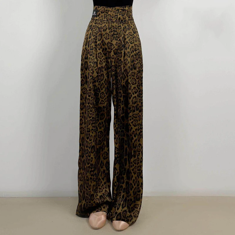 2026 Ballroom Dance Training Clothes Women Leopard Print Trousers Adult Standard Modern Dance Pants Dancer Practice Pants 3858
2026 Ballroom Dance Training Clothes Women Leopard Print Trousers Adult Standard Modern Dance Pants Dancer Practice Pants 3858