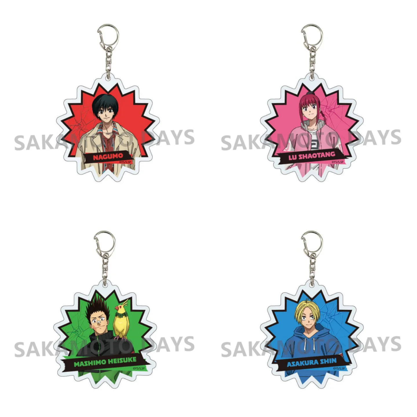 New Anime SAKAMOTO DAYS Cardone acrylic keychain Cosplay Decoration Collection Toy Fans Gift 6cm
New Anime SAKAMOTO DAYS Cardone acrylic keychain Cosplay Decoration Collection Toy Fans Gift 6cm