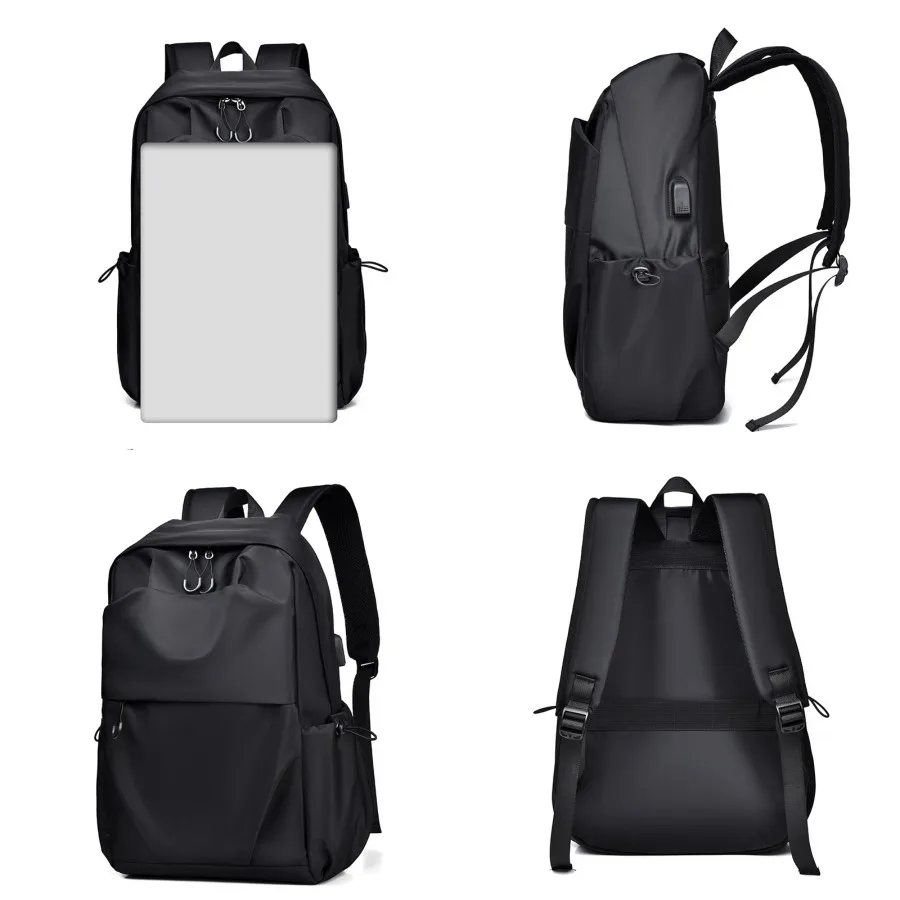 【New Arrival】 Minimalist Black Backpack for Women, Water Resistant Casual Daypack with USB Charging Port & Multiple Pockets
【New Arrival】 Minimalist Black Backpack for Women, Water Resistant Casual Daypack with USB Charging Port & Multiple Pockets