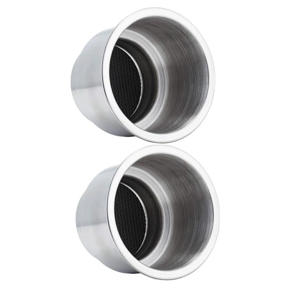 2 PCS Stainless Steel Cup Drink Holder with Drain for Marine Boat RV Camper Autos
2 PCS Stainless Steel Cup Drink Holder with Drain for Marine Boat RV Camper Autos