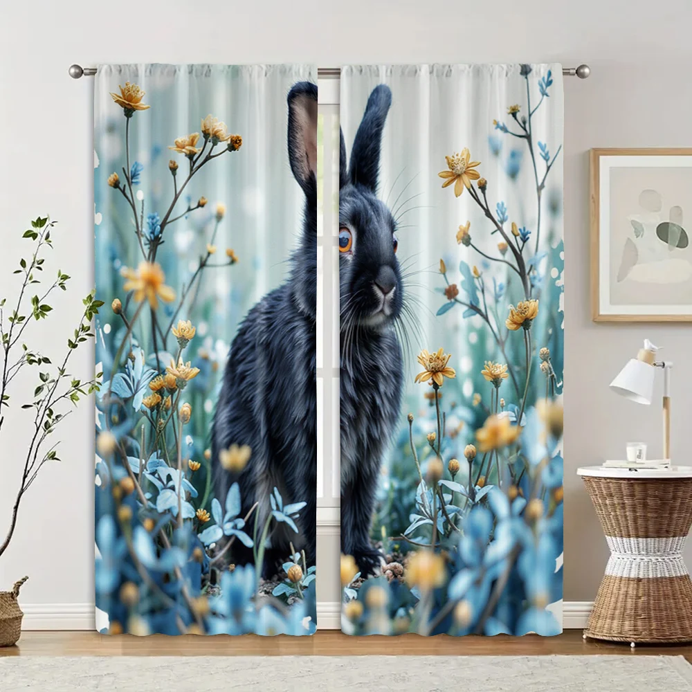 2 pcs, filtering curtains (excluding rods, non-movable, without batteries) Jungle Rabbit (2) for use in bedrooms and living
2 pcs, filtering curtains (excluding rods, non-movable, without batteries) Jungle Rabbit (2) for use in bedrooms and living
