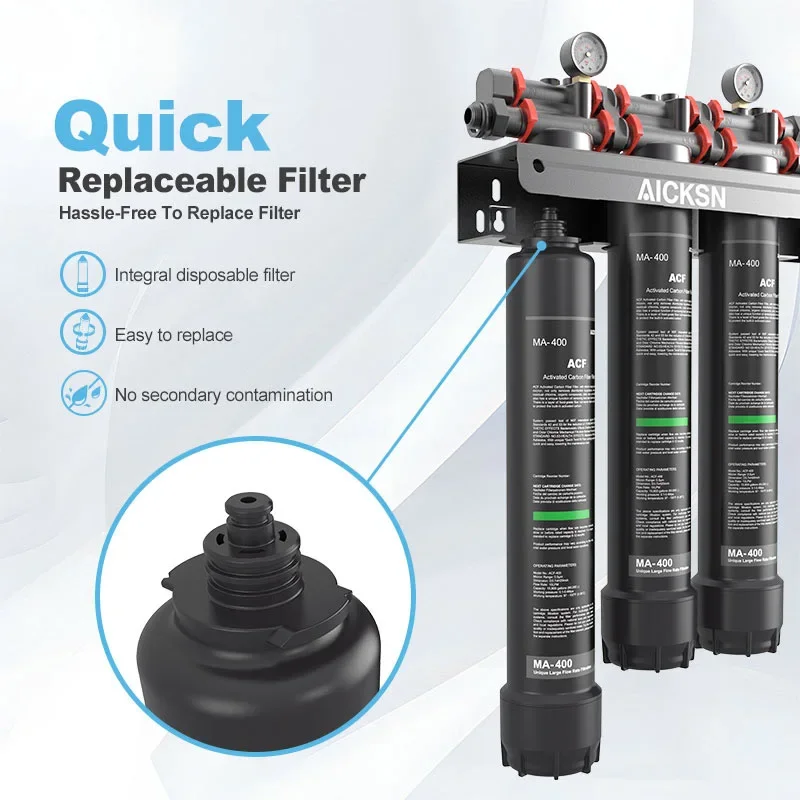 2025Filters Whole House Water Filter System Press Waste Dispenser Drinkable Water Filter
2025Filters Whole House Water Filter System Press Waste Dispenser Drinkable Water Filter