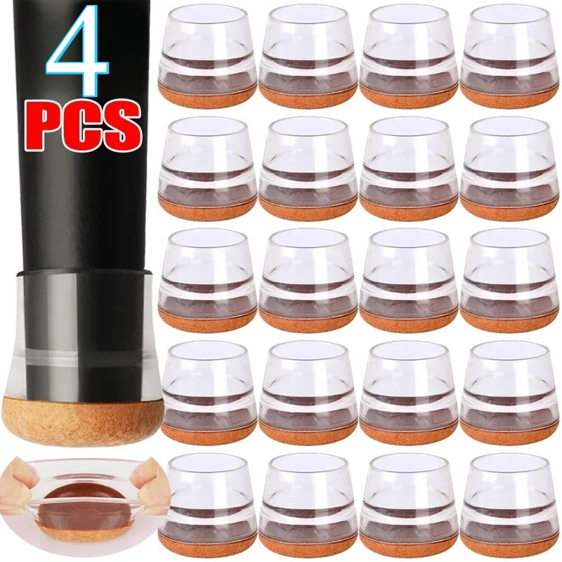 4PC Silicone Chair Leg Cover Floor Protectors Felt Pads Furniture Leg Sliders Caps Reduce Noise Non Slip Table Chair Legs Cap
4PC Silicone Chair Leg Cover Floor Protectors Felt Pads Furniture Leg Sliders Caps Reduce Noise Non Slip Table Chair Legs Cap