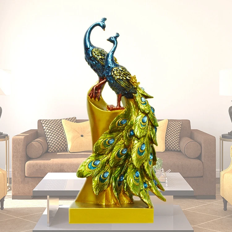 1Pc Peacock Ornament Creative Stylish Chic Fashion Resin Craft Adornment Peacock Home Decoration Ornament
1Pc Peacock Ornament Creative Stylish Chic Fashion Resin Craft Adornment Peacock Home Decoration Ornament