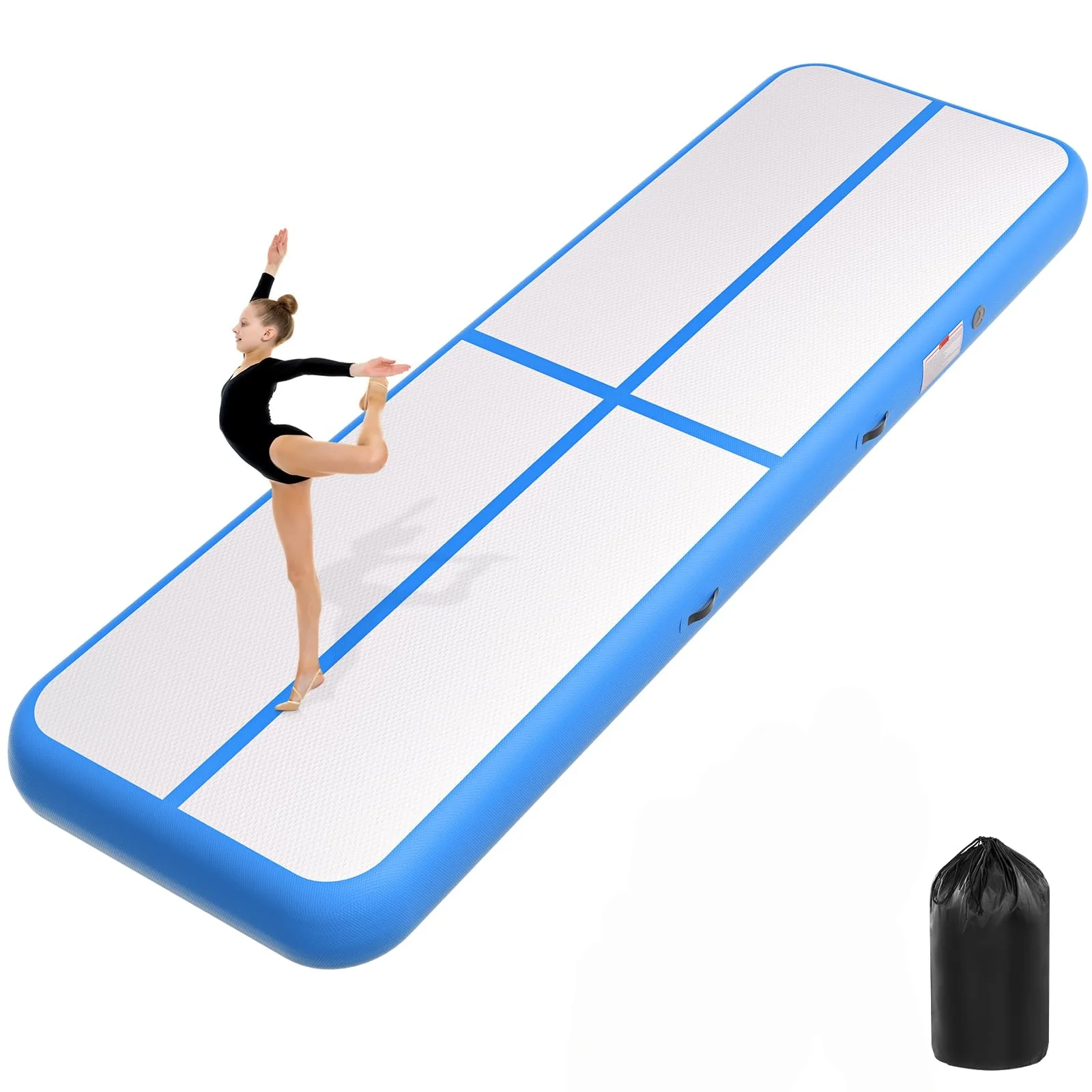 Inflatable Air Gymnastics Tumbling Mat 6ft-20ft 4/8" Thickness Lightweight PVC Material Portable Home Furniture Outdoor Training
Inflatable Air Gymnastics Tumbling Mat 6ft-20ft 4/8" Thickness Lightweight PVC Material Portable Home Furniture Outdoor Training