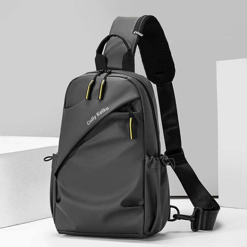 Fashionable Sports Chest Bag PU Film Waterproof Shoulder Bag Multi Pocket Chest Bag Suitable for Daily Cycling Outdoor Sports
Fashionable Sports Chest Bag PU Film Waterproof Shoulder Bag Multi Pocket Chest Bag Suitable for Daily Cycling Outdoor Sports