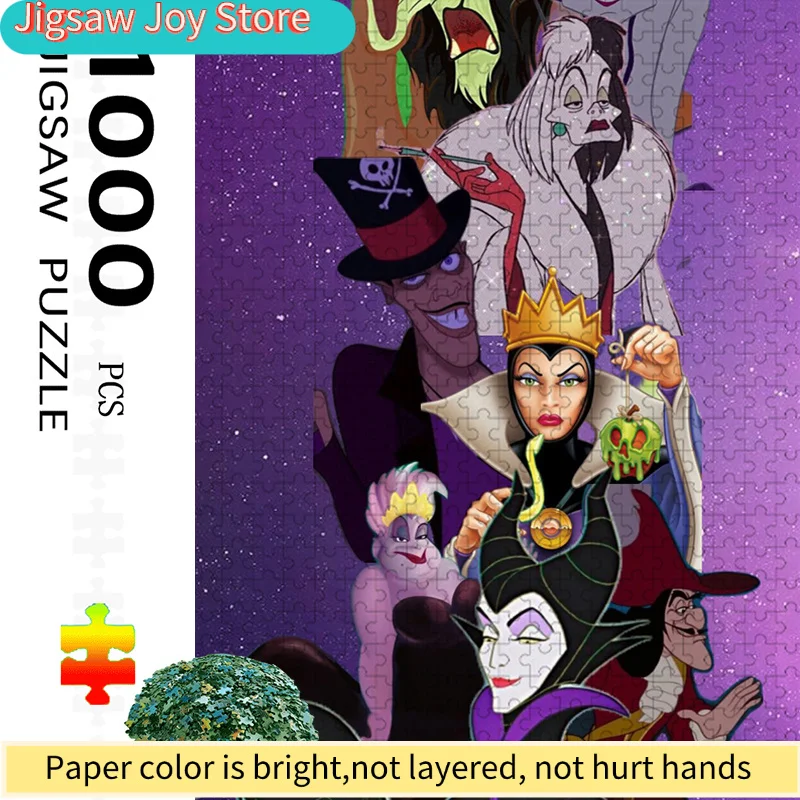 Большой пазл для детей и всей семьи — детали пазла с защитой от царапин, сложный рисунок злодеев и художественный разноцветный дизайн
Большой пазл для детей и всей семьи — детали пазла с защитой от царапин, сложный рисунок злодеев и художественный разноцветный дизайн