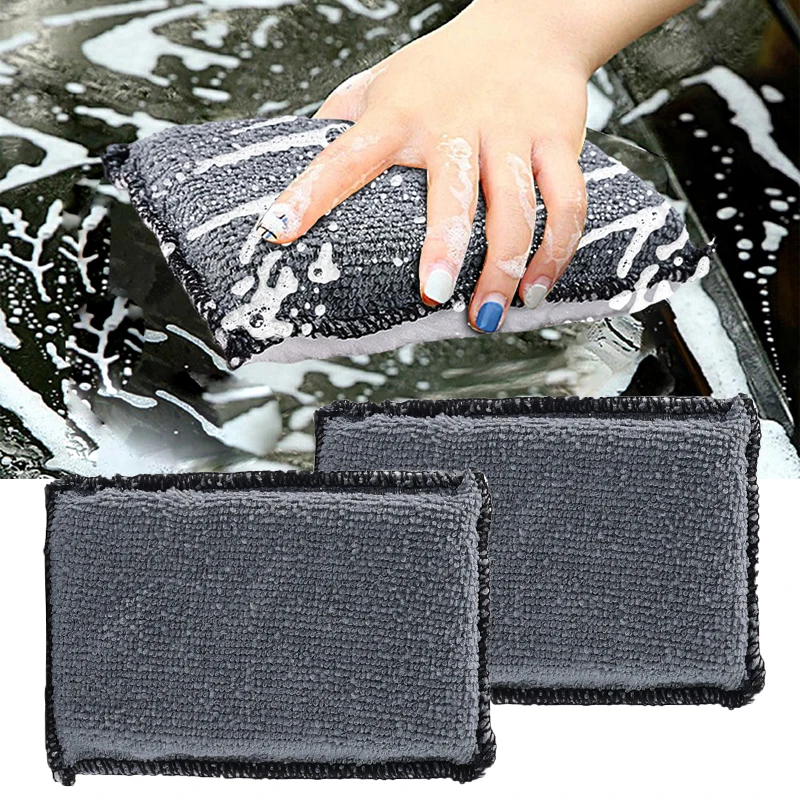 Car Interior Cleaning Microfiber Sponge Brush Seat Leather Plastic Universal Detail Clean Tools Car Accessories
Car Interior Cleaning Microfiber Sponge Brush Seat Leather Plastic Universal Detail Clean Tools Car Accessories