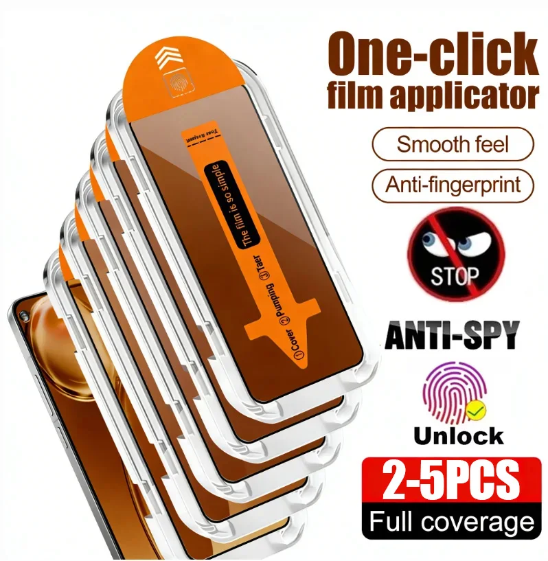 2-5PCS Fingerprint Unlock Privacy Screen Protector For Samsung S26 Ultra S25 Plus S24 S23 S22 5G S21 S25 Edge Anti Spy Glass
2-5PCS Fingerprint Unlock Privacy Screen Protector For Samsung S26 Ultra S25 Plus S24 S23 S22 5G S21 S25 Edge Anti Spy Glass