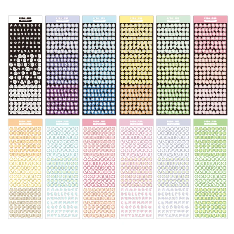 1PC Candy Color Laser Alphabet Stickers Cartoon Round Font Capital Letter Self Adhesive Sticker DIY Journal Scrapbook Kpop Decor
1PC Candy Color Laser Alphabet Stickers Cartoon Round Font Capital Letter Self Adhesive Sticker DIY Journal Scrapbook Kpop Decor