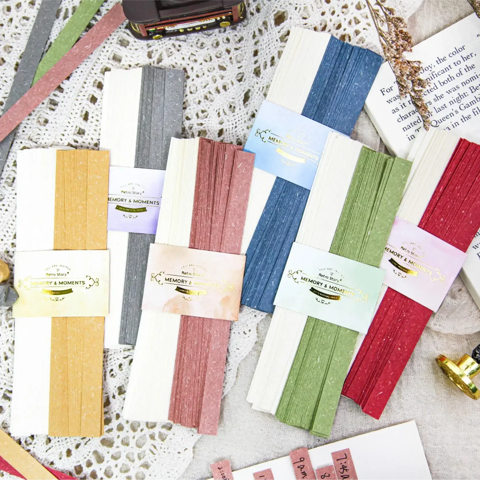 Memories of Moments Series Vintage Strip Collage Material Paper Creative DIY Junk Journal Collage Scrapbooking Stationery
Memories of Moments Series Vintage Strip Collage Material Paper Creative DIY Junk Journal Collage Scrapbooking Stationery