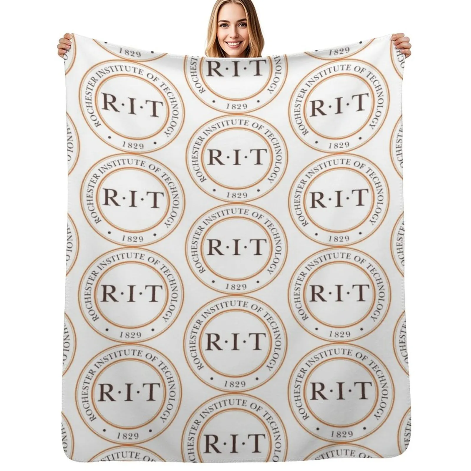 Rochester Institute of Technology (RIT) Throw Blanket Soft Home Decor Blanket for Couch Bedroom
Rochester Institute of Technology (RIT) Throw Blanket Soft Home Decor Blanket for Couch Bedroom