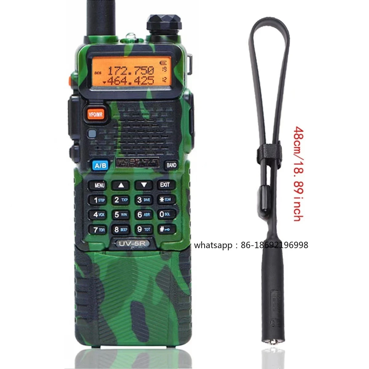 UV5R Handheld Intercom Intercom Handset Send Tactical Radio USB