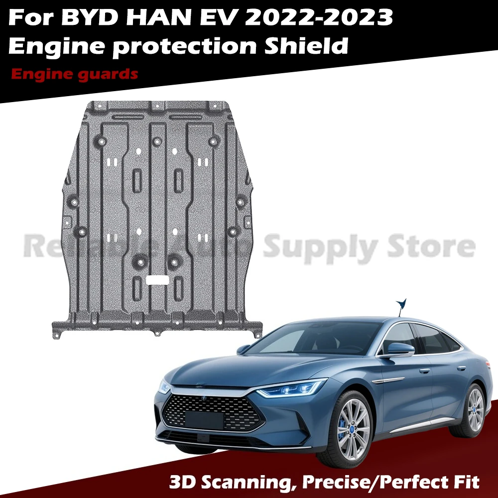 Exact Fit 3D Scanned Underbody Guard Engine Protection Plate For BYD HAN EV 2022-2023, Security Assurance, Easy Installation
Exact Fit 3D Scanned Underbody Guard Engine Protection Plate For BYD HAN EV 2022-2023, Security Assurance, Easy Installation