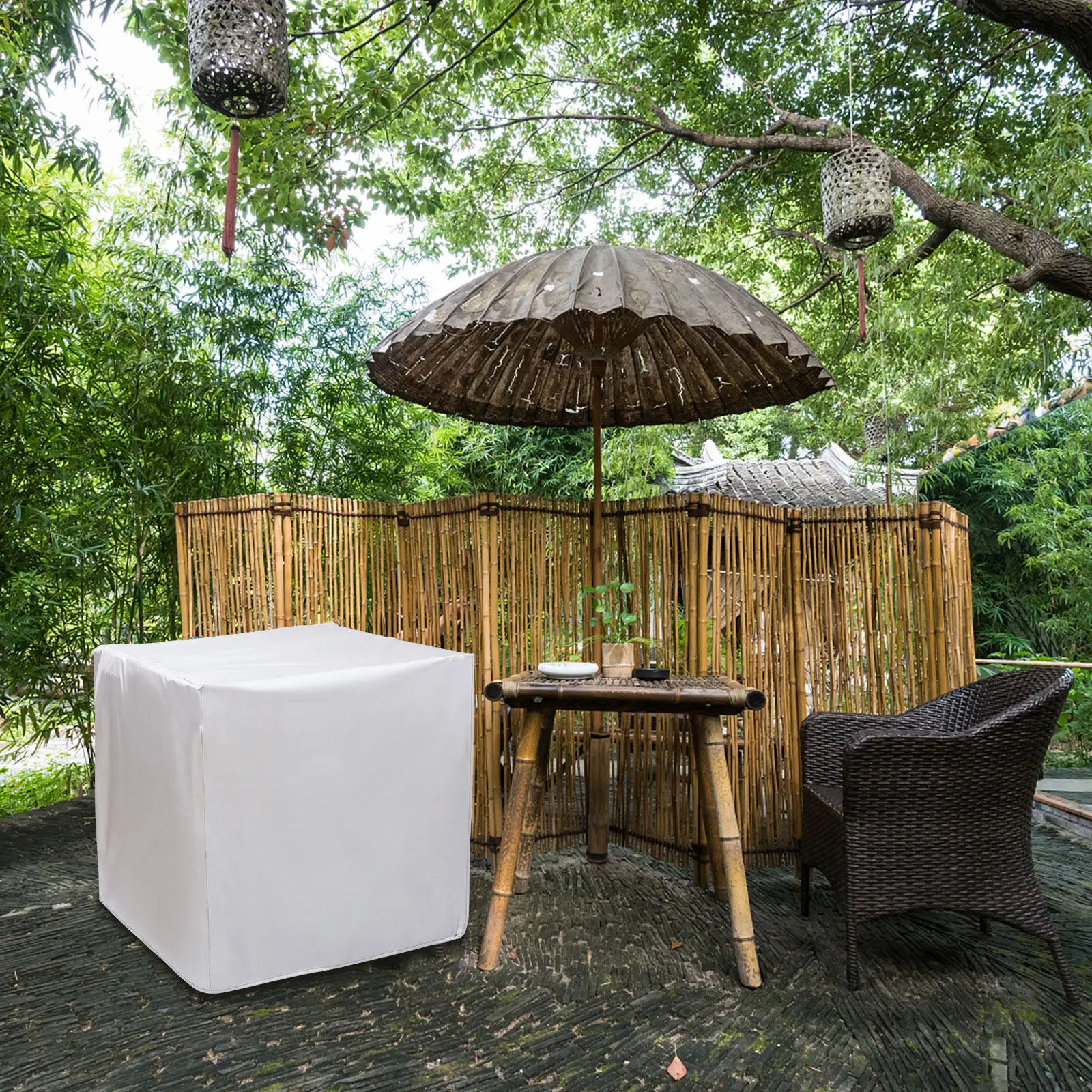 90x90x90cm Foldable Waterproof Outdoor Furniture Cover 210D Oxford Fabric Uv Rain Snow Dust Resistant Patio Garden Protector
90x90x90cm Foldable Waterproof Outdoor Furniture Cover 210D Oxford Fabric Uv Rain Snow Dust Resistant Patio Garden Protector