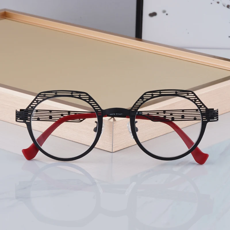 Japansee Vintage Round Hollow Design Glasses Frames For Men Women Handmade Eyewear Designer Style Fashion Eyeglasses
Japansee Vintage Round Hollow Design Glasses Frames For Men Women Handmade Eyewear Designer Style Fashion Eyeglasses
