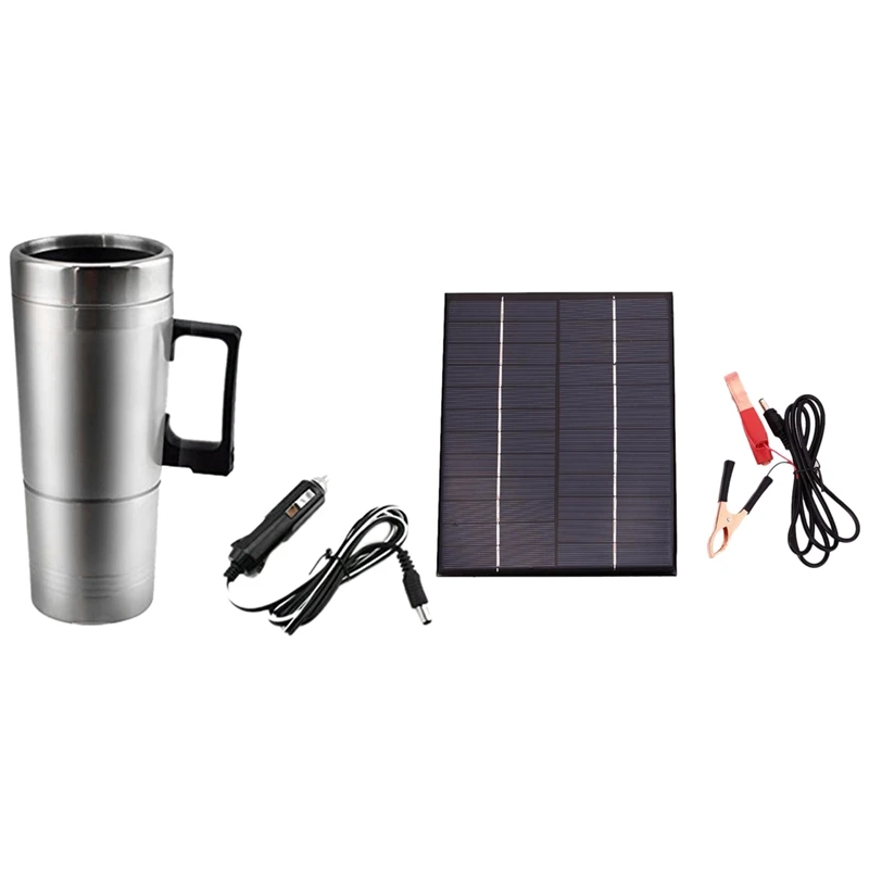 5.5W 12V Solar Panel Battery Charger Board Waterproof Polycrystalline Plate With Car Heating Kettle
5.5W 12V Solar Panel Battery Charger Board Waterproof Polycrystalline Plate With Car Heating Kettle