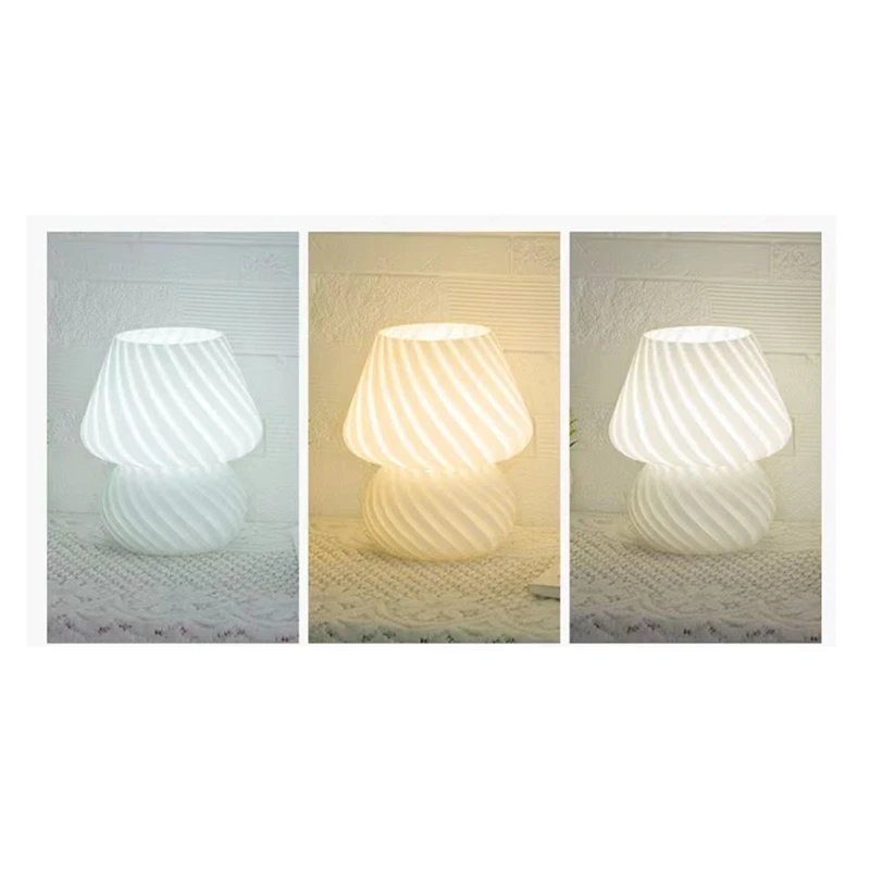 Glass LED Desk Lamp Mushroom Shaped Table Lamp Bedroom Bedside Kids Room Desk Table Lamp Decoration Table Lights Decor
Glass LED Desk Lamp Mushroom Shaped Table Lamp Bedroom Bedside Kids Room Desk Table Lamp Decoration Table Lights Decor