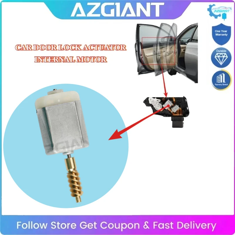 AZGIANT Car Side Door Lock DC Motor Low Noise Replacement For Toyota Solara Starlet EP91 Allion T240/245 Noah R40 MK1
AZGIANT Car Side Door Lock DC Motor Low Noise Replacement For Toyota Solara Starlet EP91 Allion T240/245 Noah R40 MK1