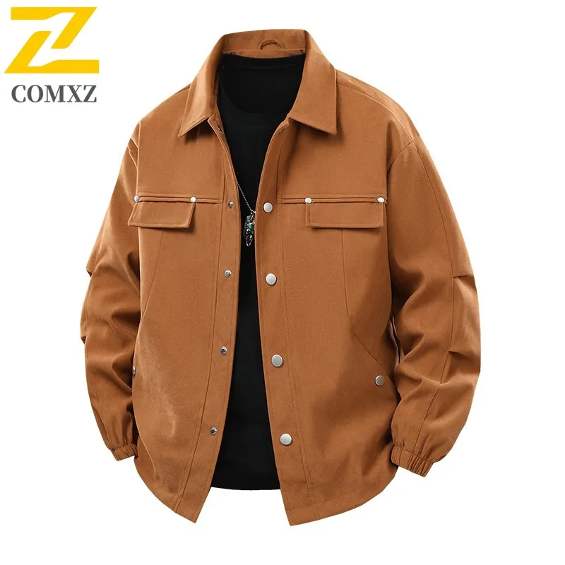 COMXZ Chaqueta универсальные свободные ветрозащитные легкие куртки для бега и кемпинга 2025 уличное удобное рабочее пальто мужская одежда 
COMXZ Chaqueta универсальные свободные ветрозащитные легкие куртки для бега и кемпинга 2025 уличное удобное рабочее пальто мужская одежда