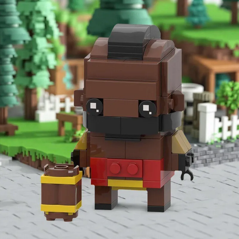 MOC игровые фигурки монаха дикий кабан рыцарь варвар Brickheadz Royale Wars мультяшная кукла строительные блоки модель детская игрушка в подарок
MOC игровые фигурки монаха дикий кабан рыцарь варвар Brickheadz Royale Wars мультяшная кукла строительные блоки модель детская игрушка в подарок