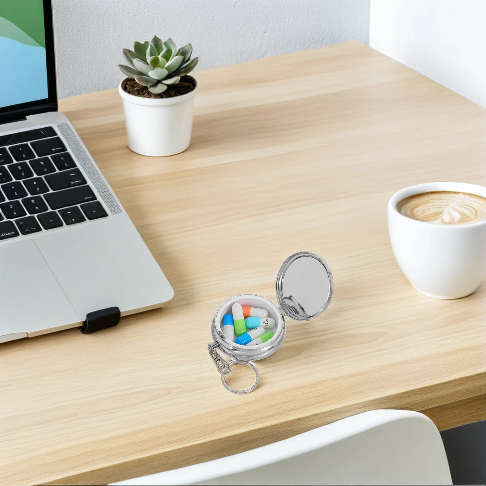 2Pcs Portable Mini Pill Holder Keychain Compact Medicine Container Travel Emergency Storage Case Pill Holder Keychain
2Pcs Portable Mini Pill Holder Keychain Compact Medicine Container Travel Emergency Storage Case Pill Holder Keychain