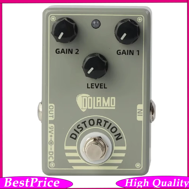 Distortion Guitar Pedal Mark Electric Guitar Effect Pedal Twin Gain Controls for High and Low Distortion True Bypass
Distortion Guitar Pedal Mark Electric Guitar Effect Pedal Twin Gain Controls for High and Low Distortion True Bypass