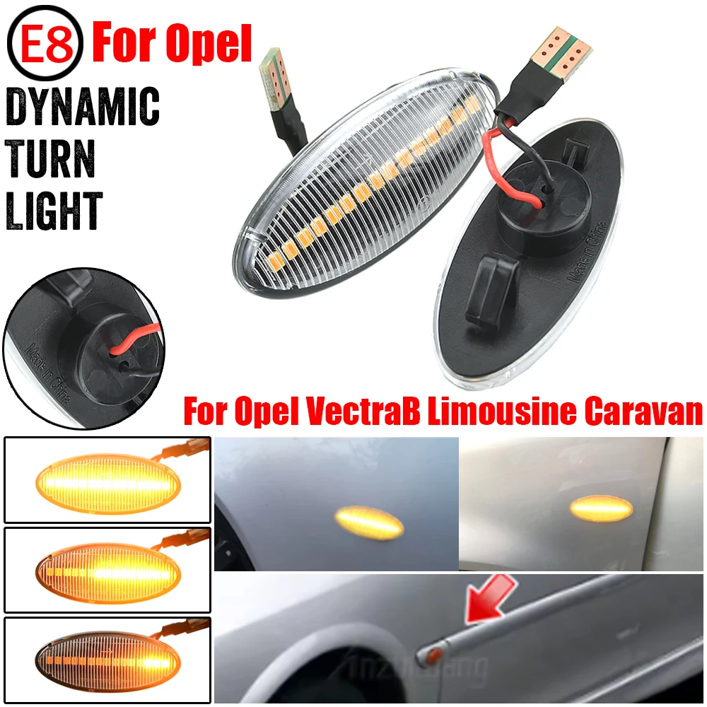 2Pieces Turn Signal Sequential Blinker Lamp Dynamic LED Side Marker Light Fit For Vectra B Caravan (Typ J96)-BJ 11.1996-07.2003
2Pieces Turn Signal Sequential Blinker Lamp Dynamic LED Side Marker Light Fit For Vectra B Caravan (Typ J96)-BJ 11.1996-07.2003