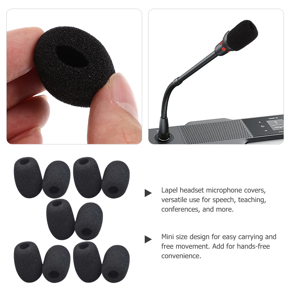 10 Pcs Blow-proof Bee Microphone Mini Small Windscreen for Covers Headsets Muffler Headwear Sponge Windscreens Pop Filter
10 Pcs Blow-proof Bee Microphone Mini Small Windscreen for Covers Headsets Muffler Headwear Sponge Windscreens Pop Filter