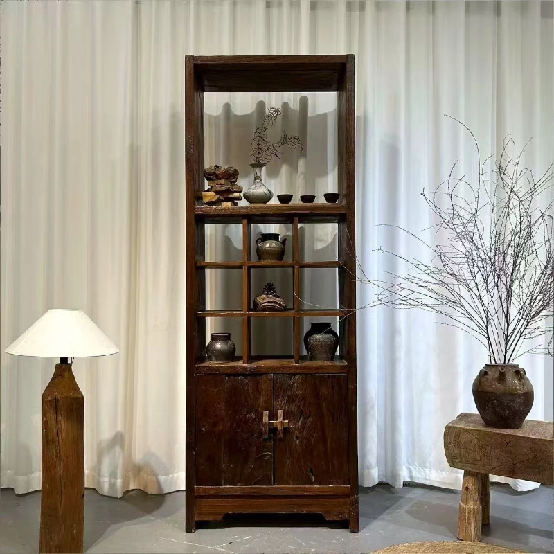 Home weathering hotel tea cabinet ornament storage rack living room partition rack
Home weathering hotel tea cabinet ornament storage rack living room partition rack
