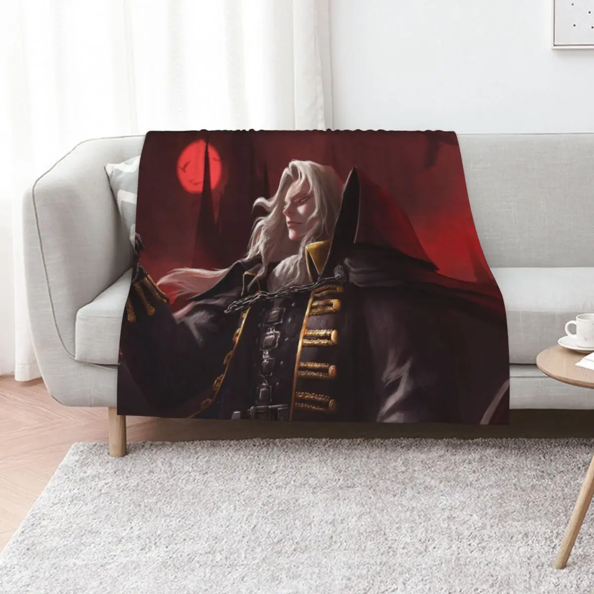 Alucard Throw Blanket Soft Comfort Blanket for Reading Watching TV
Alucard Throw Blanket Soft Comfort Blanket for Reading Watching TV