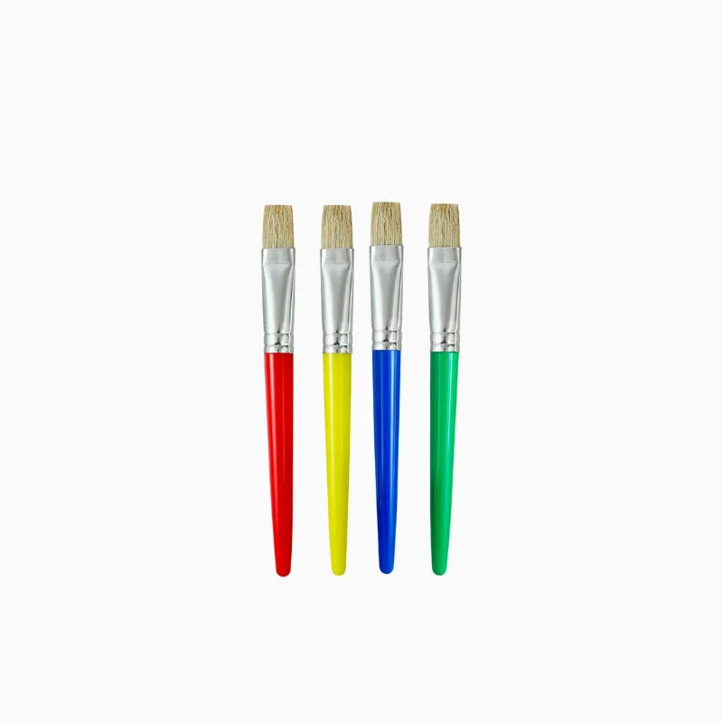 4Pcs Toddler Paint Brushes Set Coloful Paint Brush Set for Kids Round Bristle Tip Paintbrushes for Kids Beginners Art Supplies
4Pcs Toddler Paint Brushes Set Coloful Paint Brush Set for Kids Round Bristle Tip Paintbrushes for Kids Beginners Art Supplies