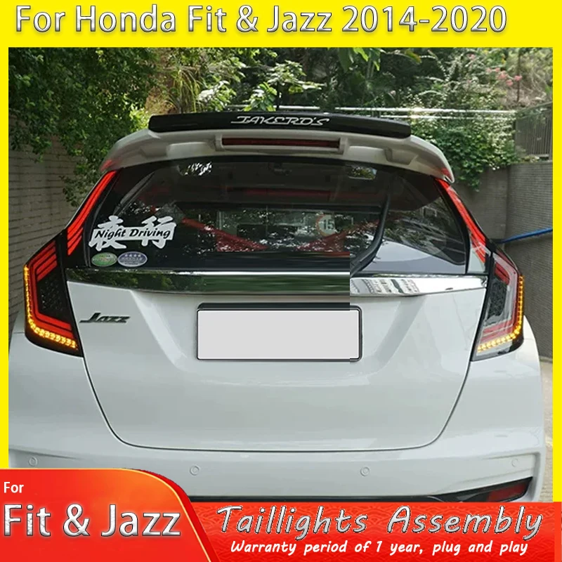Светодиодный задний фонарь для Honda Jazz Fit GK5 2014-2020: стоп-сигнал, задний ход, динамический сигнал поворота
Светодиодный задний фонарь для Honda Jazz Fit GK5 2014-2020: стоп-сигнал, задний ход, динамический сигнал поворота