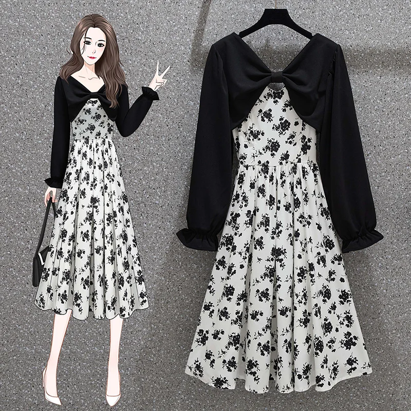 Spring/Summer 2023 New Small Coat+Strap Dress Two Piece French Hepburn Floral Dress
Spring/Summer 2023 New Small Coat+Strap Dress Two Piece French Hepburn Floral Dress