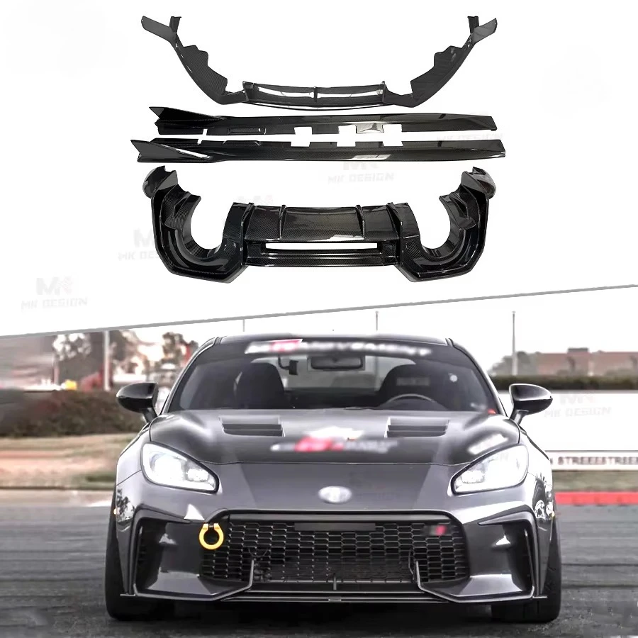 arbon Fiber ADR Style Body Kits for 2022-2023 GR86 High Quality Front Lip Side Skirts Rear Difuser Car Refittingcustom
arbon Fiber ADR Style Body Kits for 2022-2023 GR86 High Quality Front Lip Side Skirts Rear Difuser Car Refittingcustom