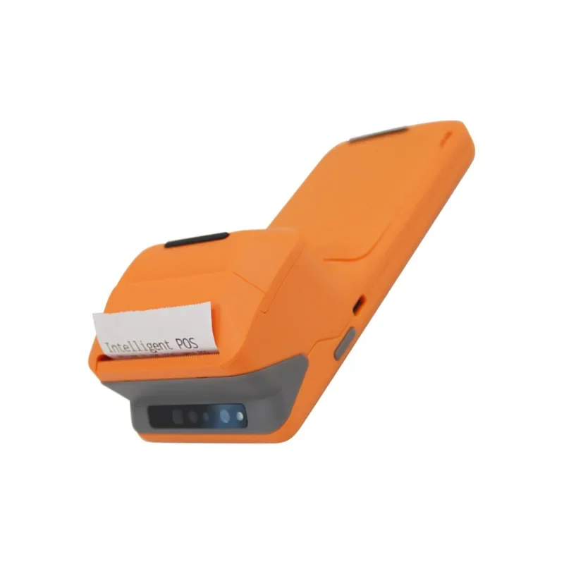 5.45 Inch Handheld POS Terminal Portable HD Touch Screen Cash Register with Printer for Catering Retail Credit Card Payment