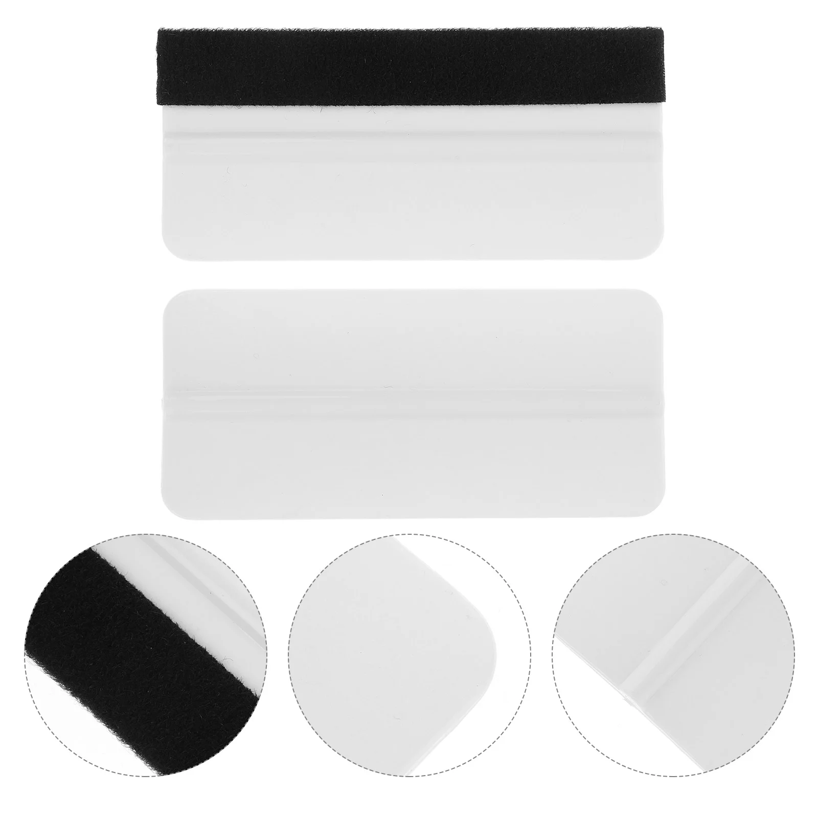 2 Pcs Car Film Tool Squeegee Vehicle Vinyl Wrap Kit Scratch Proof Scraper White for
2 Pcs Car Film Tool Squeegee Vehicle Vinyl Wrap Kit Scratch Proof Scraper White for